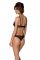 Еротичне боді Passion MARINA BODY, XXL/XXXL, black, з відкритими чашками