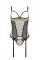 Корсет Passion MARINA CORSET, S/M, beige, з відкритими чашками