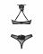 Комплект Obsessive Latinesa 2-pcs set XS/S, бюстгальтер та трусики