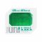 Унісекс-стимулятор Tenga UNI Emerald, зелений, з геометричним рельєфом, лубрикант у комплекті