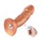 Фалоімітатор з вібрацією Hismith Slightly Curved Vibrating Silicone Dildo Monster Series, KlicLok