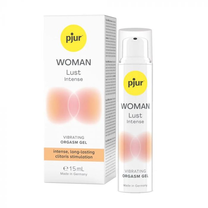 Рідкий вібратор pjur Woman Lust Intense 15 мл, на водній основі, ефект мурашок, посилена формула
