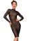Сукня з мокрим ефектом Noir Handmade F182 Classic dress made of elastic tulle, 3XL