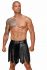 Чоловіча спідниця гладіатора Noir Handmade H053 Eco leather men's gladiator skirt, L, екошкіра