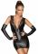Сукня з мокрим ефектом Noir Handmade F212 Powerwetlook and lace minidress, S