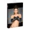 Мітенки Noir Handmade F213 Elastic eco leather fingerless gloves, L, екошкіра