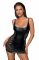 Сукня з мереживними вставками Noir Handmade F229 Powerwetlook dress with lace inserts, XL