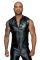 Чоловіча безрукавка з капюшоном Noir Handmade H062 Hooded Shirt, L, мокрий ефект