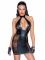 Сукня Noir Handmade F238 Short tulle dress with powerwetlook inserts, S