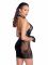 Сукня Noir Handmade F238 Short tulle dress with powerwetlook inserts, M
