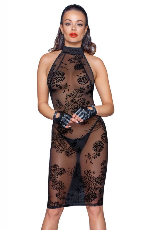 Сукня Noir Handmade F240 Midi tulle dress with velvet straps, M