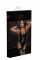 Боді з мокрим ефектом Noir Handmade F244 Powerwetlook body with high cut bottom hem, S