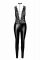 Комбінезон Noir Handmade F298 Libido, XXL, під латекс, мереживний верх, чокер, знімне намисто, доступ