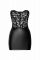 Сукня Noir Handmade F300 Solace, XL, мереживо, корсетний верх, шнурівка ззаду, спідниця міні під латекс
