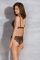 Комплект Passion AMBERLY SET black, L/XL, бралет і трусики бразиліана
