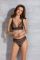 Комплект Passion AMBERLY SET black, S/M, бралет і трусики бразиліана