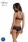 Комплект Passion DROSERA BIKINI black, L/XL, бюстгальтер і трусики-кюлоти