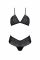 Комплект Passion KERRIA BIKINI black, L/XL, бралет і трусики-бікіні