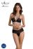 Комплект Passion KERRIA BIKINI black, XXL/XXXL, бралет і трусики-бікіні