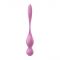 Вагінальні смарт-кульки з вібрацією Satisfyer Love Birds 1 Connect App Pink, 78 г