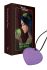 Мінівібратор «Сердечко» FairyGasm PleasureStone violet, 9 режимів, на шнурку