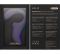 Кліторально-вагінальний звуковий стимулятор LELO Enigma WAVE Cyber Purple, 3 типи стимуляції