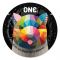 Набір презервативів ONE Classic Select Artist Collection, 100 шт, зі змазкою, паковання-тубус