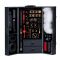 БДСМ-набір LOCKINK All-in-1 BDSM Play Kit, чорний, шкіра з тисненням, предмети для бондажу, шибарі, ваксплею