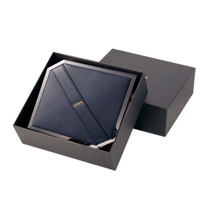 Сумка для секс-іграшок LOCKINK Mysterious Square Kink Bag, чорна, набір для бондажу в комплекті
