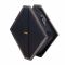Сумка для секс-іграшок LOCKINK Mysterious Square Kink Bag, чорна, набір для бондажу в комплекті