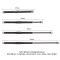 Фіксатор-розпірка LOCKINK Adjustable Spreader Bar Set, чорний, шкіряний, ремені для шиї, рук/ніг