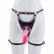 Страпон LOCKINK SEVANDA Queen Sheba Strapon Pink Dildo, регульовані кріплення, силіконовий дилдо