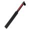 Паддл LOCKINK SEVANDA Braided-handle Spanking Paddle, чорно-червоний, гладенький, з плетінням на ручці