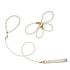 Перлинний набір для фіксації LOCKINK Pearl Bondage & Restraint Set, наручники, поножі, повідець