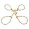 Перлинні наручники та поножі LOCKINK Pearl Handcuffs & Anklecuffs