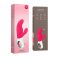 Вібратор-кролик Fun Factory MISS BI pink/white, 2 незалежні мотори, діаметр 4,2 см