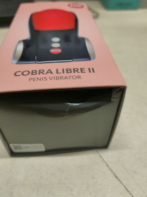 Мастурбатор для головки пеніса Fun Factory COBRA LIBRE II black/red (м'яте паковання!!!)