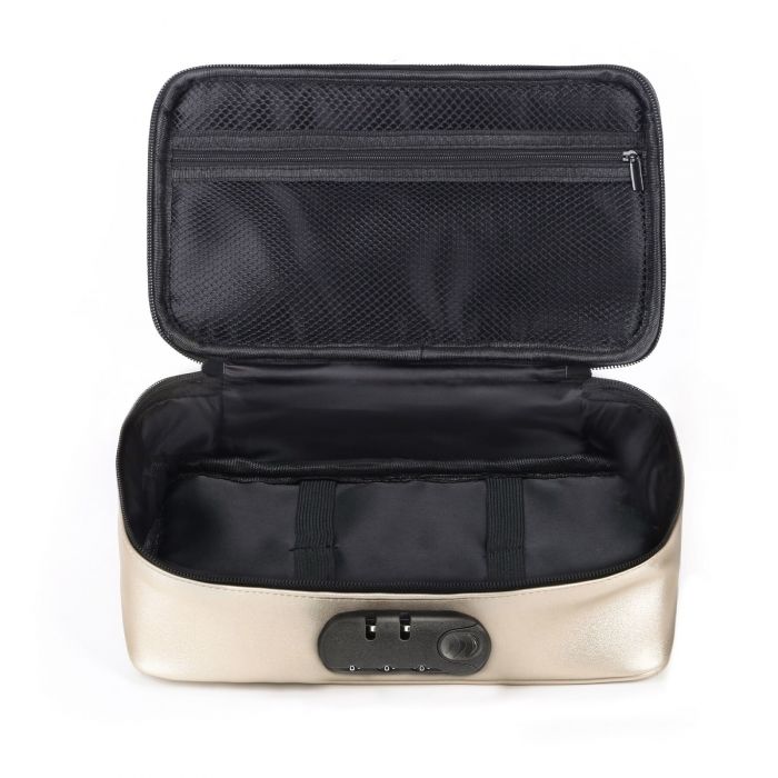 Кейс для іграшок Dorcel DISCREET BOX LUXURY GOLD, кодовий замок, 27×16×7,62 см