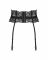 Пояс для панчіх Obsessive Nutris garter belt, XL/2XL, мереживний, з довгими пажами
