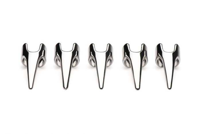 Набір кілець з кігтями Master Series Five-Piece Sensation Claw Rings - Silver