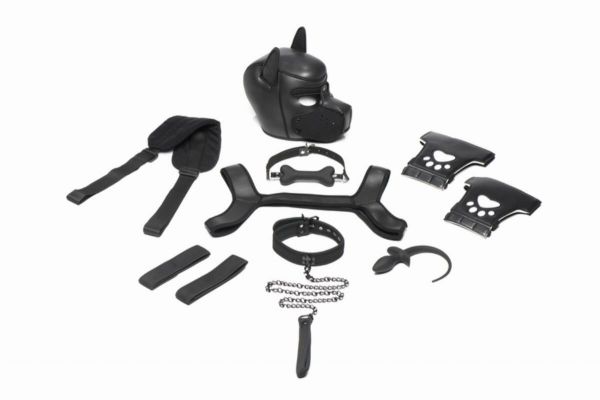 Набір BDSM цуценя Master Series Luxury Pup Arsenal Set - Black