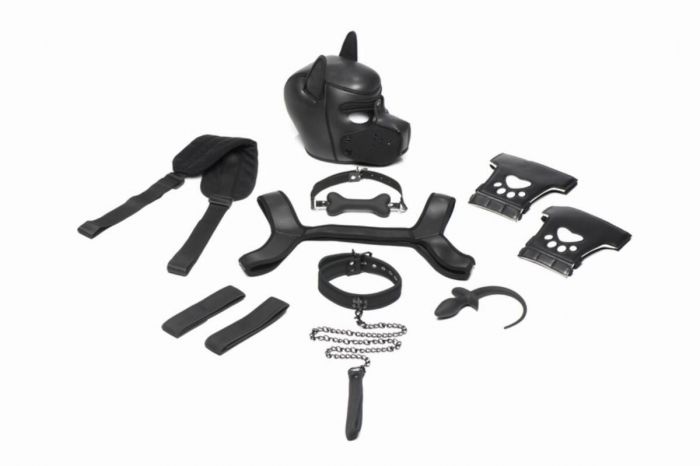 Набір BDSM цуценя Master Series Luxury Pup Arsenal Set - Black