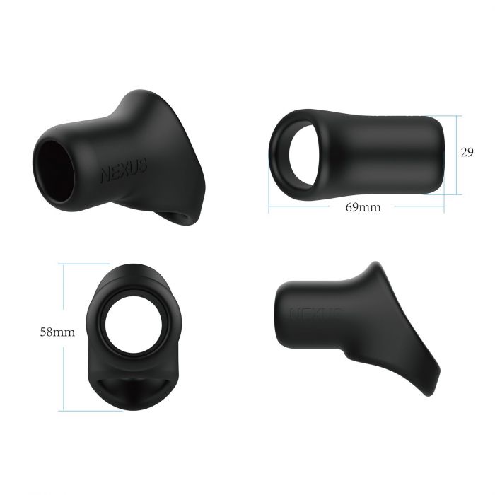 Ерекційне кільце Nexus Rise Cock and Ball Sling, для члена та яєчок, дуже широке