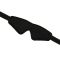 Маска на очі Liebe Seele Boudoir Amor Blindfold Black, щільне прилягання, оксамитовий фініш