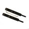 Поножі Liebe Seele Boudoir Amor Ankle Cuffs Black, знімний з’єднувальний ланцюжок