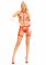 Костюм медсестри Leg Avenue 2PC Vegan Leather Nurse Harness Teddy and Headband Red L, шапочка