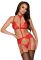 Комплект Kissable Bondage Kiss Set Red L/XL