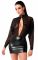 Сукня Noir Handmade F348 Powerwetlook and tulle dress - 6XL