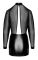 Сукня Noir Handmade F348 Powerwetlook and tulle dress - 6XL