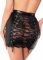 Спідниця Noir Handmade F341 Powerwetlook and lace skirt - XXL